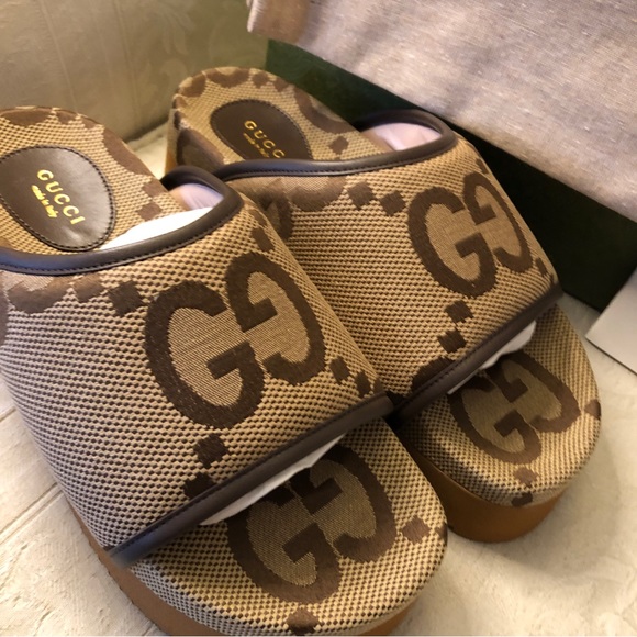 gucci platform sandals women’s size 37 - Picture 5 of 11